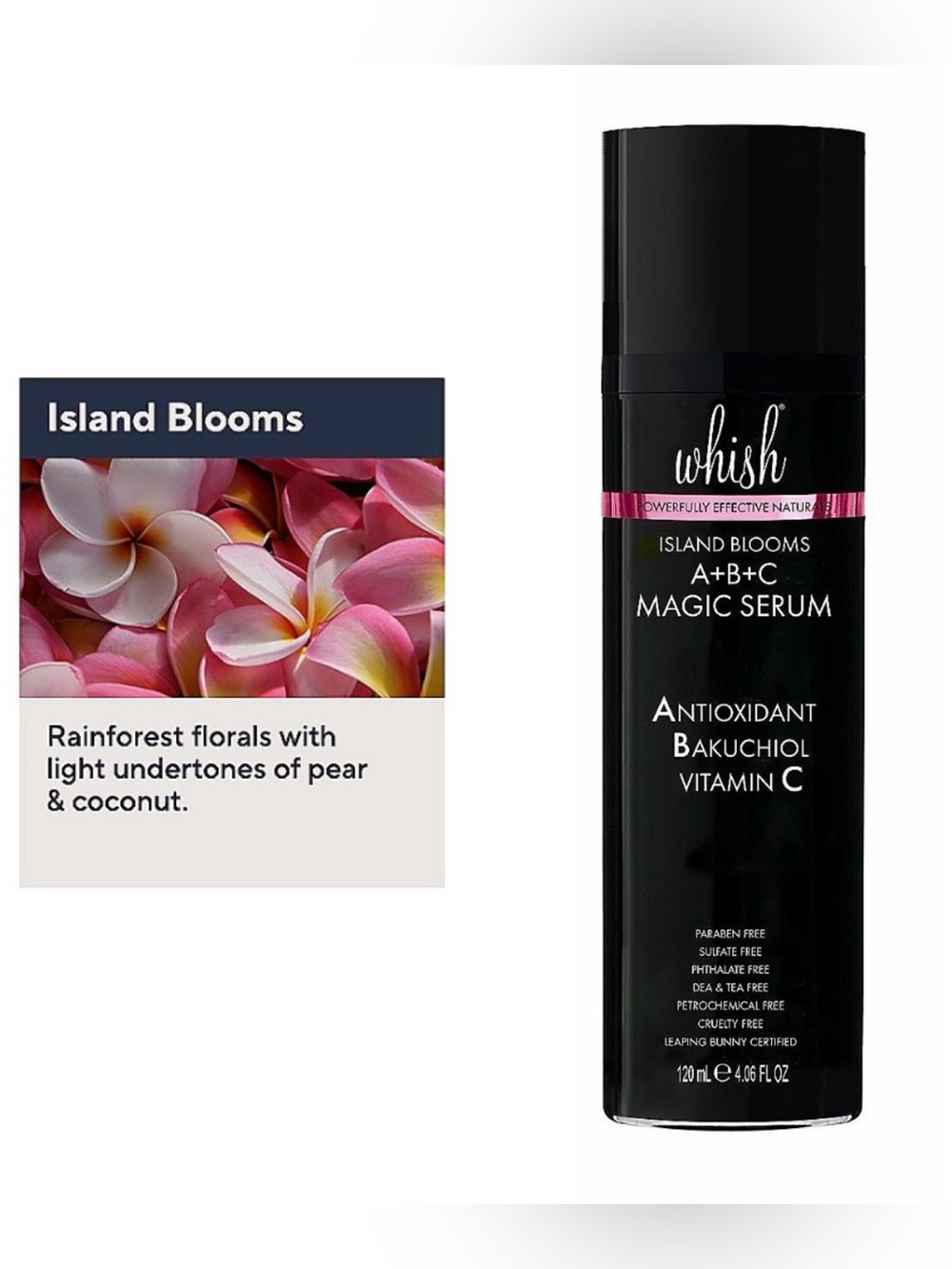 Whish A+B+C Magic Serum - 1 Island Blooms 4.06oz